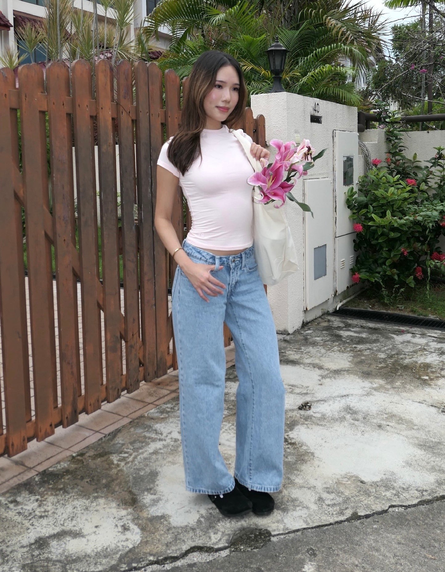 Butter Short Sleeve Tee - Pink Lemonade