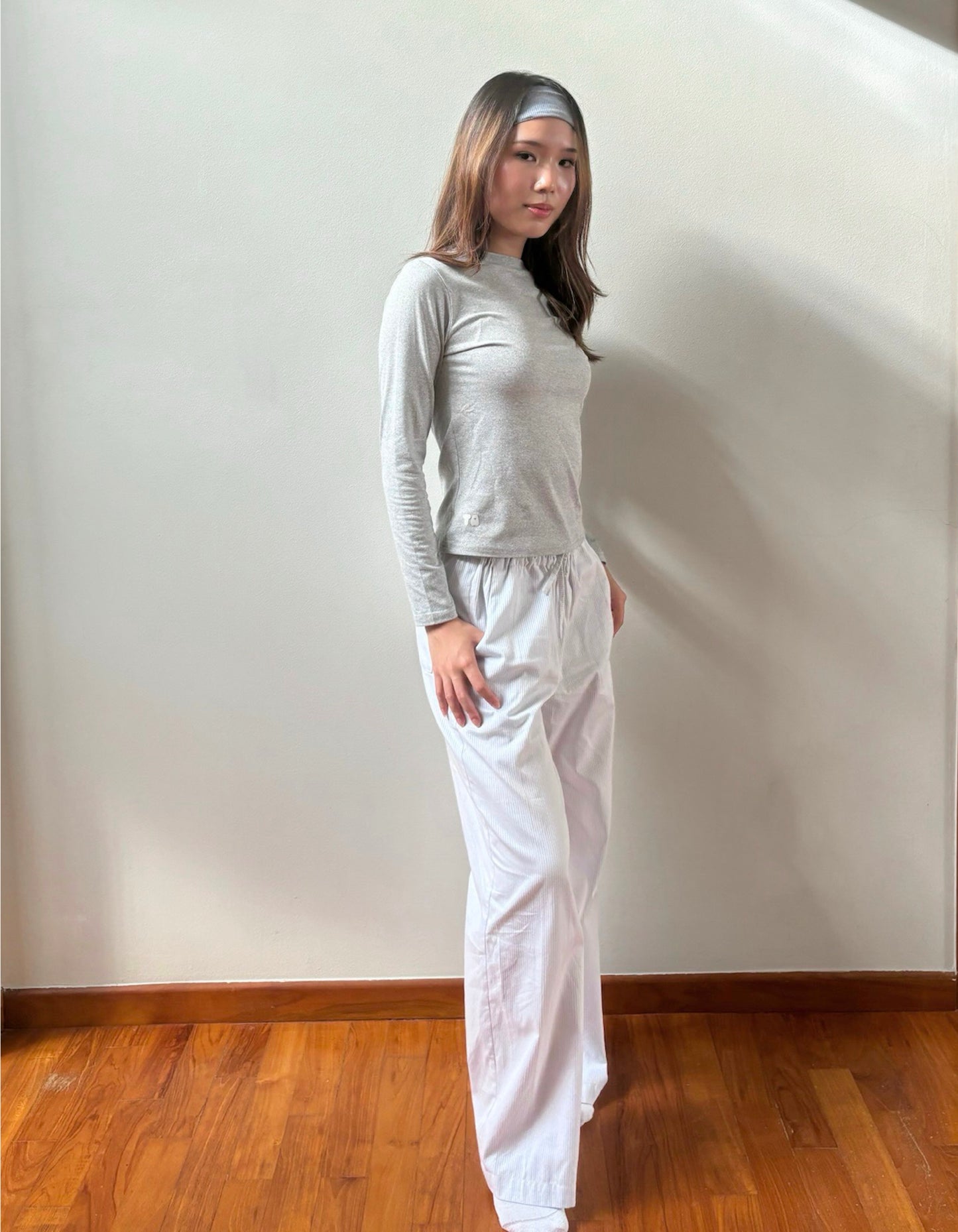 Butter Long Sleeve Tee - Truffle