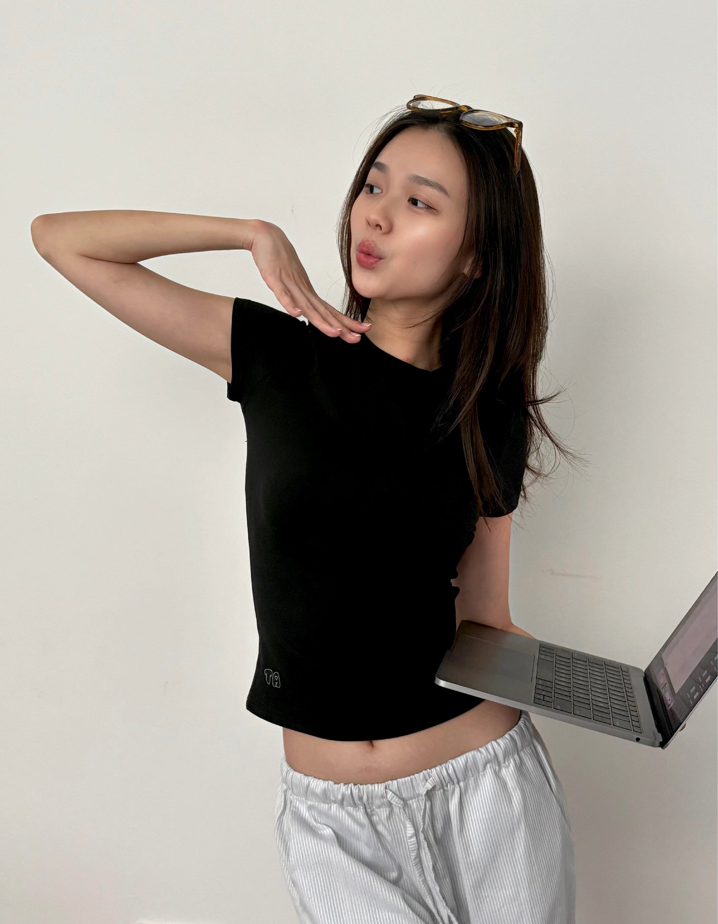 Butter Short Sleeve Tee - Black Velvet