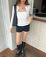 Pointelle Cozy Cardigan - White