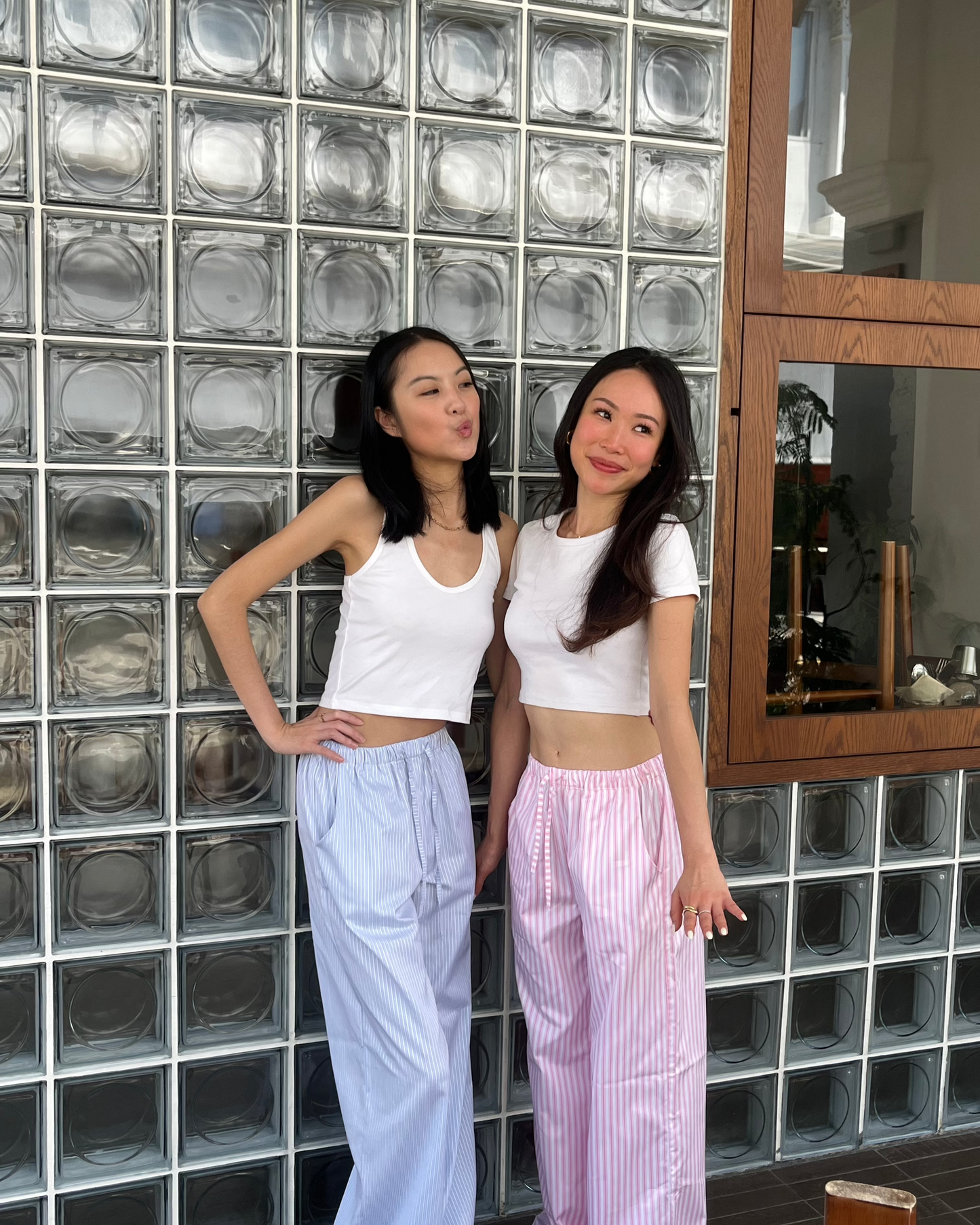 Blueberry Striped Lounge Pants