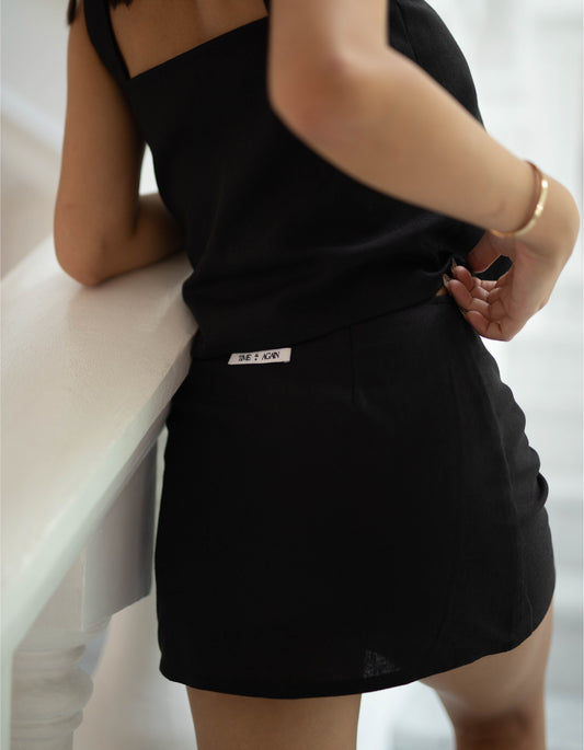 Baby Me Micro Skirt - Midnight