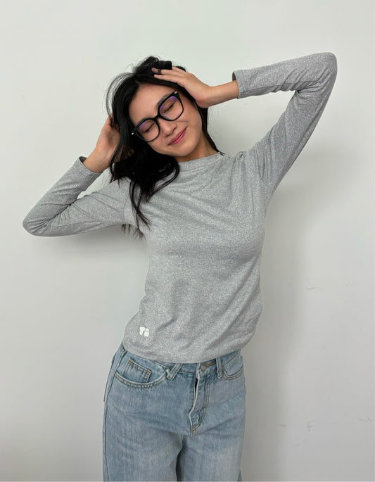 Butter Long Sleeve Tee - Truffle