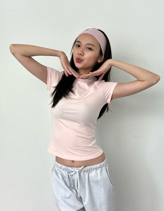 Butter Short Sleeve Tee - Pink Lemonade